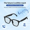 Amwentu Smart Glasses, Bluetooth Glasses for Men Women, Built-in Mic