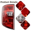 KAMDKI A Pair Tail Light Assembly Fit for 2009-2014 Honda