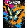 Swallowtail Butterfly Coloring Book for Kids: Fun & Easy Nature