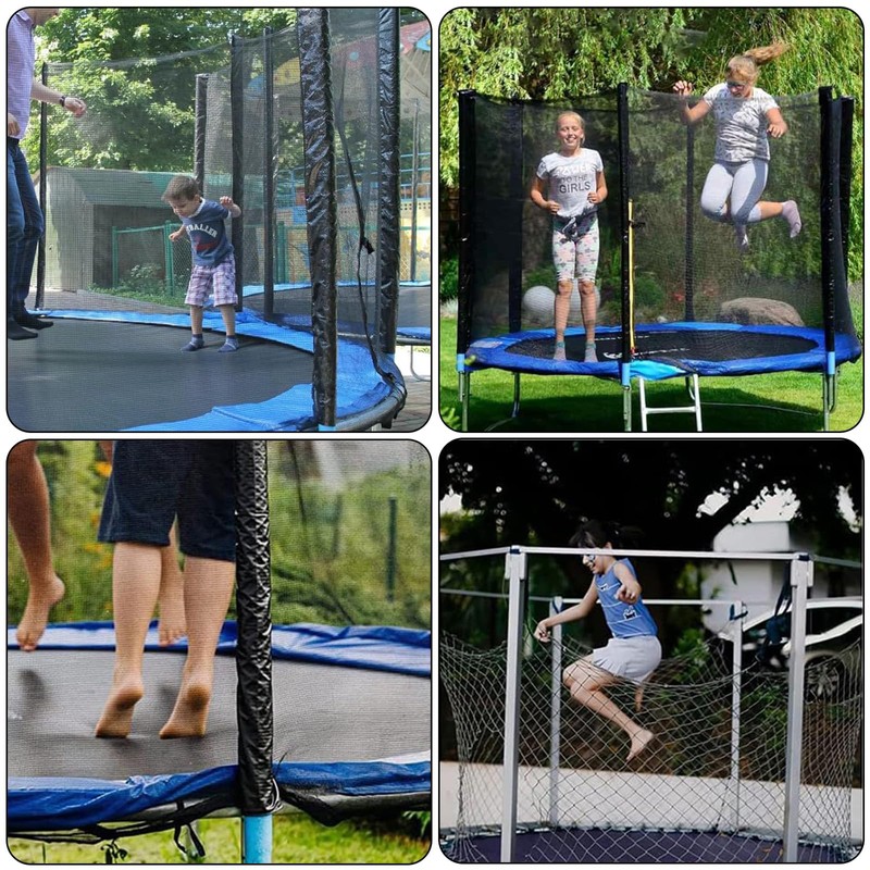 Trampoline Caps, Pack of 8 Trampoline End Caps, Trampoline End