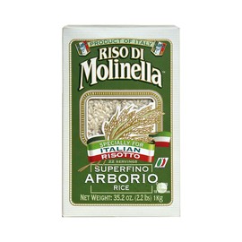 Molinella Italian Arborio Rice, 2.2-Pound Boxes, Pack of 4