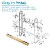ArrogantF Spindle 3-3/4 Long Replacement Andersen Door Handle Parts,Works with