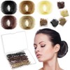 Zonon Bun Hair Nets Invisible Elastic Edge Mesh and U