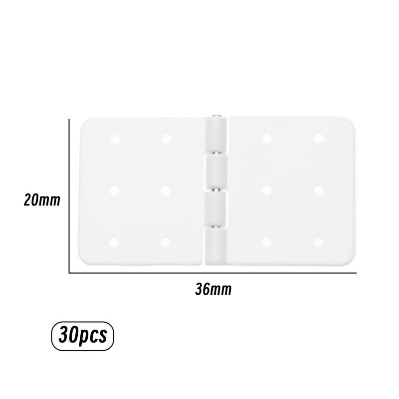 YINETTECH Pack of 30 RC Aircraft Hinges 36 x 20