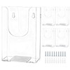 GAESHOW 5PZ Porta Volantini da Parete Formato A6, Portadocumenti a