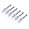 6PCS Metal Guitar Tremolo Saddles Double Locking System String Saddle