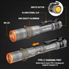 EverBrite Mini Pen Light, Rechargeable Pocket Pen Flashlight with USB