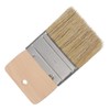 Totority Beach Sand Brush with Handle Natural Boar Bristle Painting