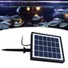 Ground Plug Type Solar Oxygen Pump Weather Resistant Solar Powered