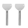 2pcs Metal Squeezer Key, Tube Squeezer Key Salon Manual Toothpaste