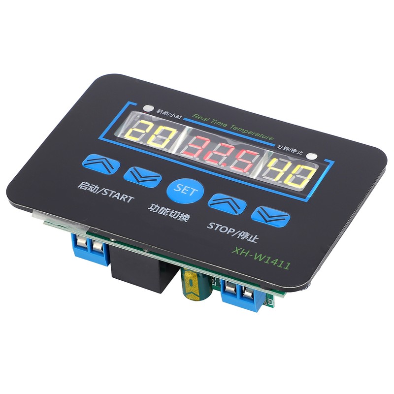 3 Window Display Temperature Controller -19-99℃ Thermostat Module for Air