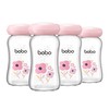 YOHKOH Glass Breast Milk Storage Bottles - 100% Leak-Proof, BPA-Free