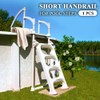 G-PLUS Short Handrail, for Above Ground BiltMor Swimming Pool Step,