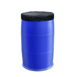 55 Gallon Drum Cover,Stretchable Adjustable Drum Cover with Drawstring Water Storage Barrel for Water Rain Barrel and Trash Can Waterproof