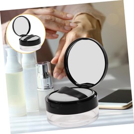 HONMEET Makeup Powder Puff Case Empty Powder Case Body Puff Soft Fluffy Portable Makeup Container Random