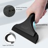 NEWISHTOOL Small Squeegee for Car Windshield, Windows, Side Mirrors, Glass