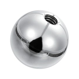 PATIKIL M12x38mm Ball Nuts Knob, 1pcs 304 Stainless Steel Round Solid Blind Hole Decorative Screw Cap Cover Machinery Handle Hardware