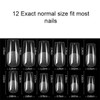 Medium Nail Tips Pre-Sape Square Nails Extension Fake Nails 600PCS