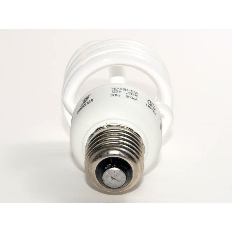 Long Star 19W 120V Warm White CFL Bulb, E26 Base