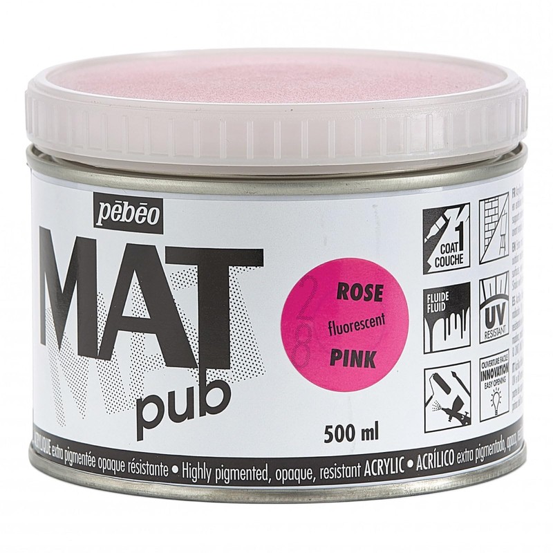 Pébéo - Matt Pub – Acrylfarbe, extra dünn und extra