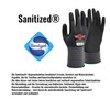 12 pairs of work gloves with nubs, guard 5, nitrile