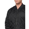 Diamond Quilted Jacket, BLACK, M