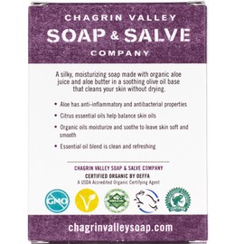 Chagrin Valley Soap & Salve Organic Natural Soap Bar - Aloe Aloe Aloe (1)