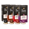Peet's Coffee, Dark and Medium Roast Espresso Capsules Variety Pack,