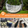 Icetimer Upgraded Egg Chair Covers Waterproof,Patio Hanging Standing Egg Chair