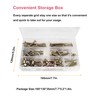 cSeao 100pcs M6 Baby Bed Crib Screws Hardware Replacement Parts