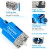 Diamond Hole Saw Kit with Pilot Bit, ZNXIMER Tile Hole