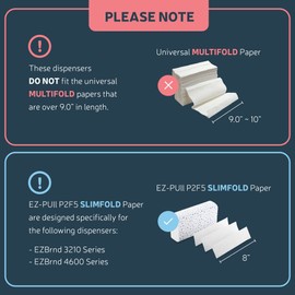 EZ-Pull Countertop Premium Kitchen/Camping/Bathroom/Fishing /RV Paper Hand Towel Dispenser, Pearl White with EZ-Pull Paper Towel Trial Pack