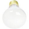 Satco S7001 Medium Light Bulb in White Finish, 3.56 inches,