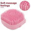 Pet Bath Massage Brush Puppy Dog Cat Grooming Cleaning Soft