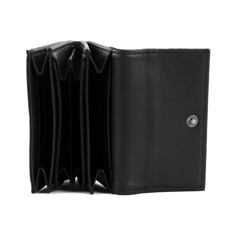 FREDsBRUDER Sually Wallet 12 cm, black, Classic