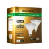 Qualilux PAR38 Dusk to Dawn LED Bulbs, Warm White 3000K,