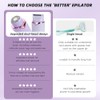 2-in-1 Electric Razor for Women, Portable Travel Size