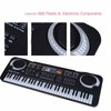 61 Key Electric Piano with Microphone 100 to 240V Electric