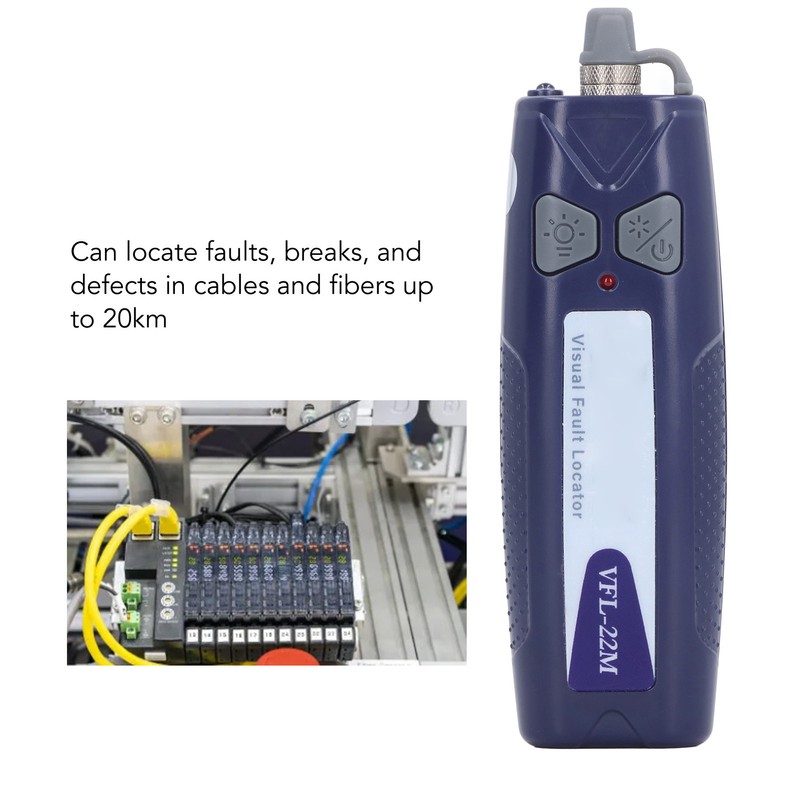 Fiber Optic Tester Pen 20KM Distance Optical Fiber Visual Fault