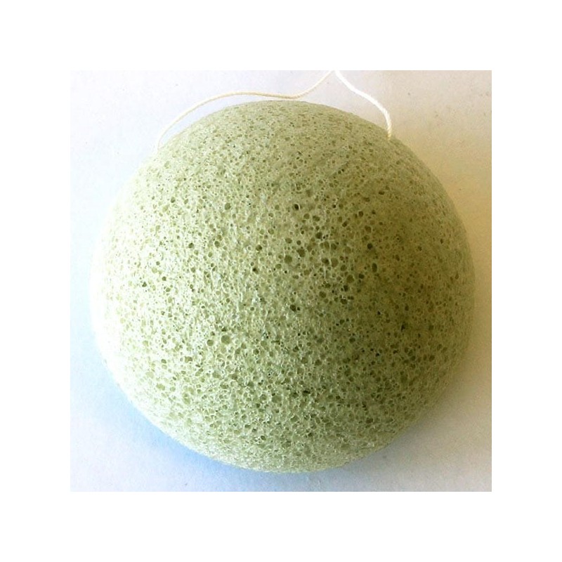 KUU Konjac sponge - french green clay for normal-oily skin