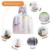 3Pcs Large Plastic Bags, 90 * 120cm Large Clear Plastic