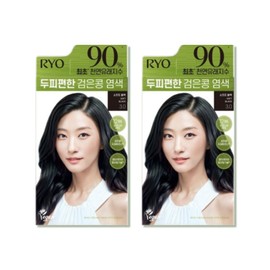Ryo Scalp Comfortable Black Bean Dye 3.0 Soft Black 120g x 2 / 려 두피편한 검은콩 염색 3.0 소프트블랙 120g 2개
