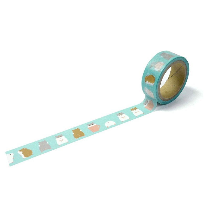 Hamamonyo Masking Tape I LOVE Hamster