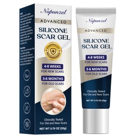 Silicone Scar Gel: Silicone Gel for Scars - Improve Scar Appearance for Old and New Scars - Medical Grade Silicone - Advanced Scar Gel - Scalds - Surgery - Injury - Stitches - Burns - 20g