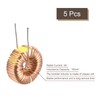 sourcing map Toroid Inductance Copper Coils Magnetic Inductance 100uH 3A