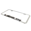 Au-TOMOTIVE Gold Lexus 3D Black Pearl/Black Pearl Cut-Out License Plate