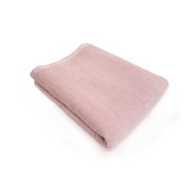 Kosugizen Bath Towel, Hollow Fiber Fluffy Cotton, 23.6 x 47.2 inches (60 x 120 cm), Pink