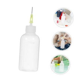 iplusmile 12pcs Glue Applicator Bottles Precision Squeeze Dropper Containers for Crafting Projects Easy to Clean and Refillable for Neat Application