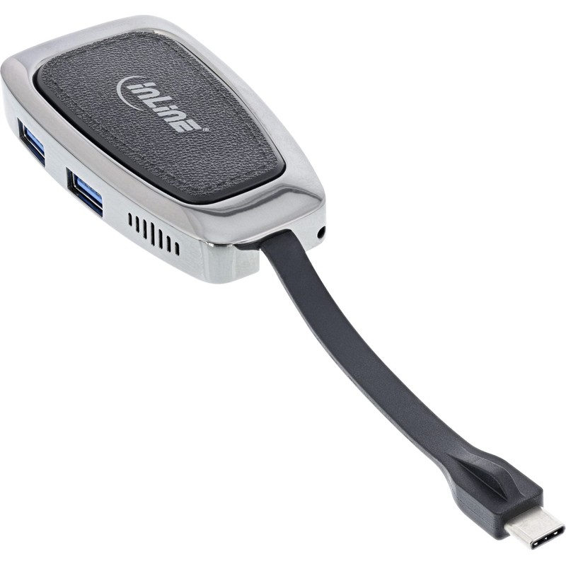 InLine® Multifunctional Hub USB 3.2 Gen.2 USB Type-C (2 x