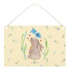 Mr. & Mrs. Panda Decorative Sign Rabbit Flower DIN A6